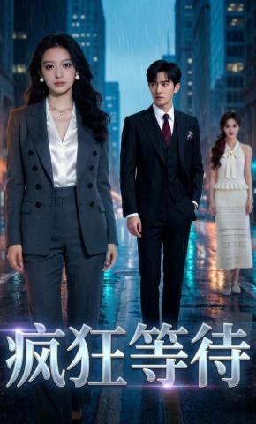 短剧《疯狂等待》海报