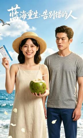 短剧《蓝海重生：告别错的人》海报