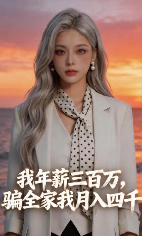 短剧《我年薪三百万，骗全家我月入四千》海报
