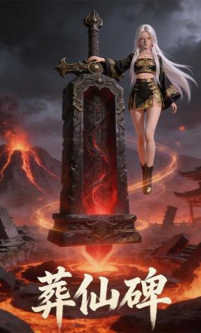 短剧《葬仙碑》海报
