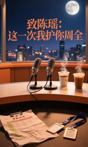 短剧《致陈瑶：这一次我护你周全》海报
