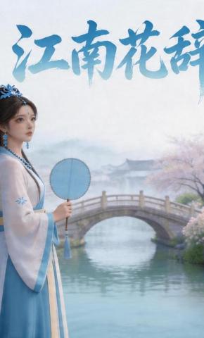 短剧《江南花辞》海报