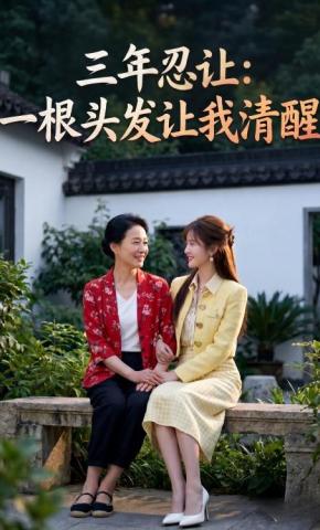 短剧《三年忍让：一根头发让我清醒》海报