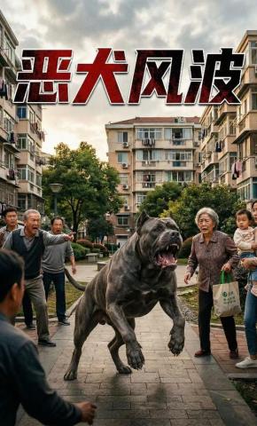 短剧《恶犬风波》海报