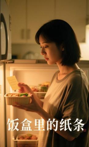 短剧《饭盒里的纸条》海报