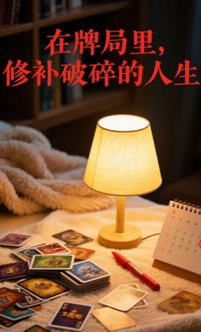 短剧《在牌局里，修补破碎的人生》海报