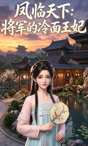 短剧《凤临天下：将军的冷面王妃》海报