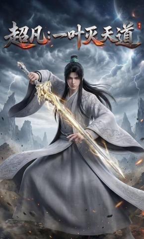 短剧《超凡：一叶灭天道》海报