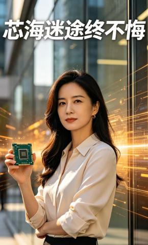 短剧《芯海迷途终不悔》海报