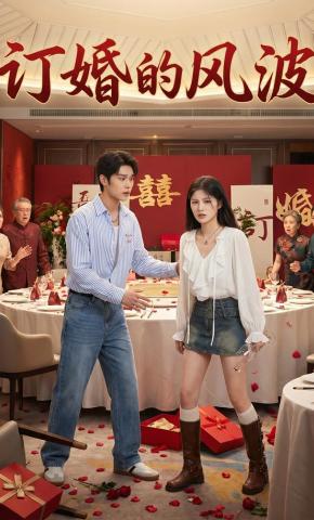 短剧《订婚的风波》海报