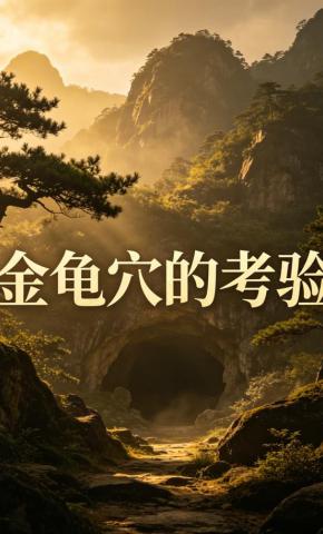 短剧《金龟穴的考验》海报