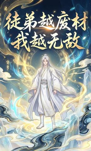 短剧《徒弟越废材我越无敌》海报