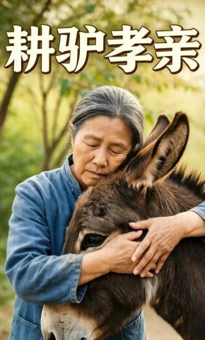 短剧《耕驴孝亲》海报