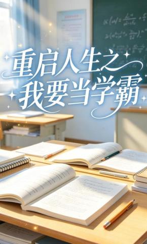 短剧《重启人生之我要当学霸》海报