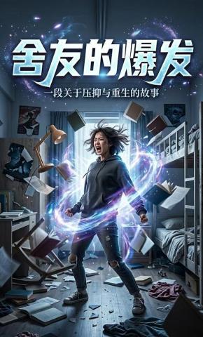 短剧《舍友的爆发》海报