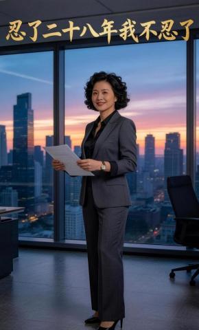 短剧《忍了二十八年我不忍了》海报