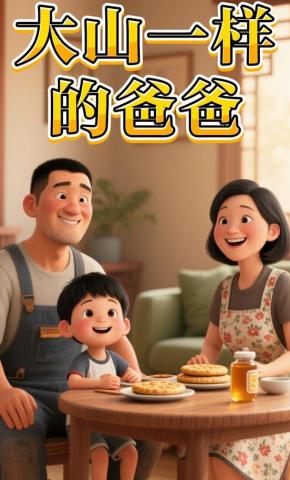 短剧《大山一样的爸爸》海报