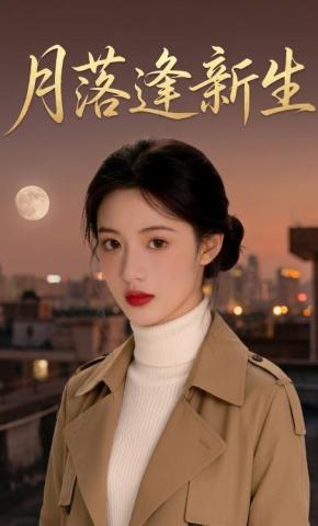 短剧《月落逢新生》海报