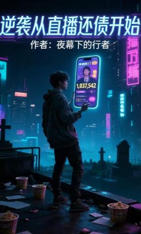 短剧《逆袭从直播还债开始》海报