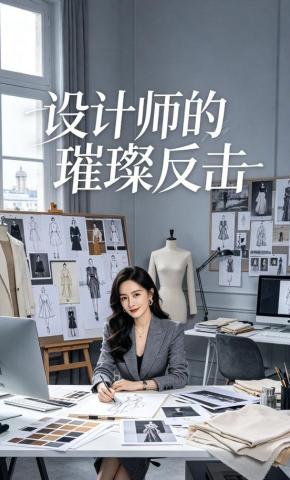 短剧《设计师的璀璨反击》海报