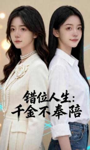 短剧《错位人生：千金不奉陪》海报