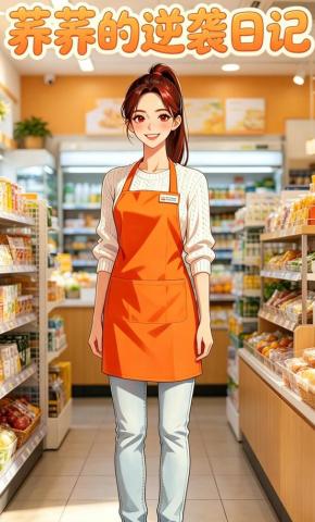 短剧《荞荞的逆袭日记》海报