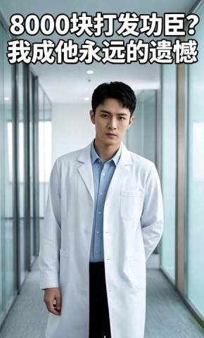 短剧《8000块打发功臣？我成他永远的遗憾》海报