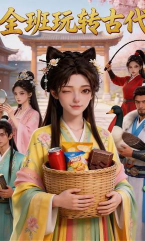 短剧《全班玩转古代》海报