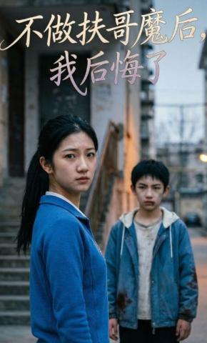短剧《不做扶哥魔后，我后悔了》海报