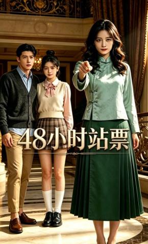 短剧《48小时站票》海报