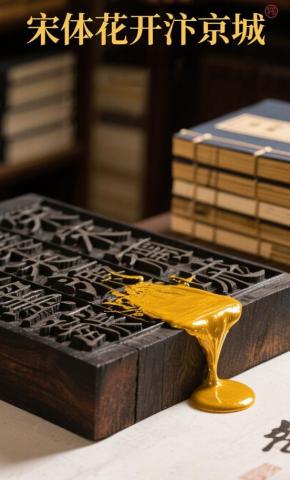 短剧《宋体花开汴京城》海报