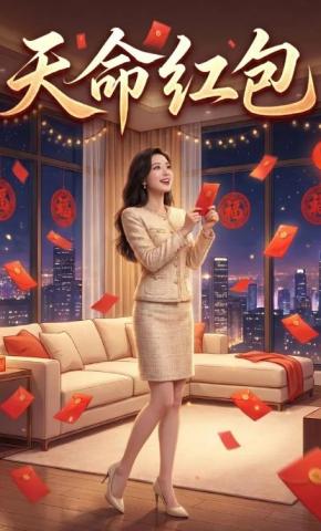 短剧《天命红包》海报