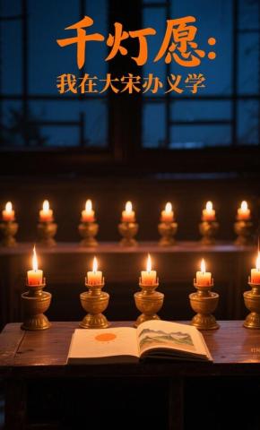 短剧《千灯愿：我在大宋办义学》海报