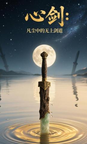短剧《心剑：凡尘中的无上剑道》海报
