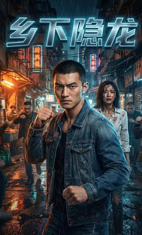 短剧《乡下隐龙》海报