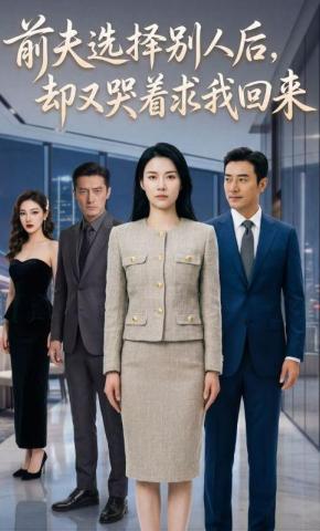 短剧《前夫选择别人后，却又哭着求我回来》海报