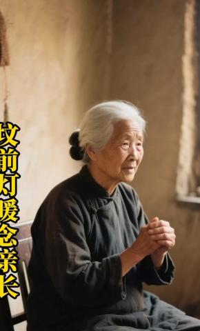 短剧《坟前灯暖念亲长》海报