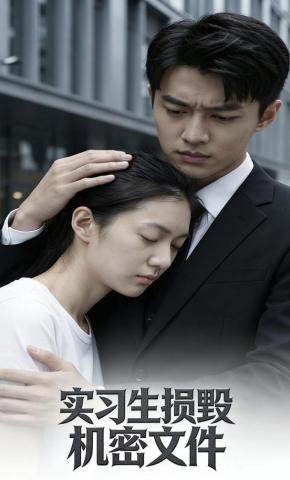 短剧《实习生损毁机密文件》海报