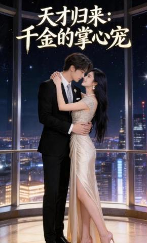 短剧《天才归来：千金的掌心宠》海报