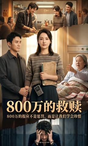 短剧《800万的救赎》海报