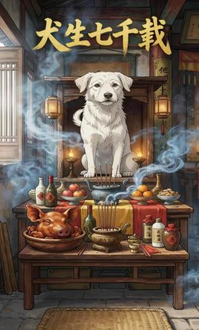 短剧《犬生七千载》海报