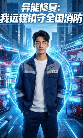 短剧《异能修复:我远程镇守全国消防》海报