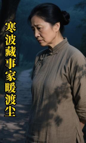 短剧《寒波藏事家暖渡尘》海报