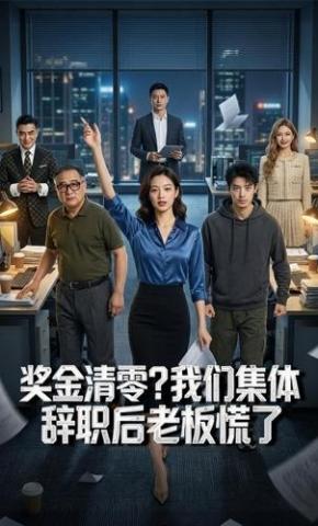 短剧《奖金清零？我们集体辞职后老板慌了》海报