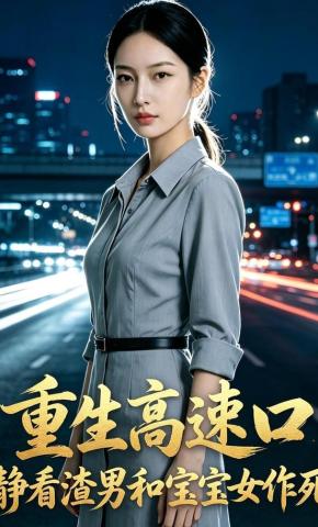 短剧《重生高速口，静看渣男和宝宝女作死》海报