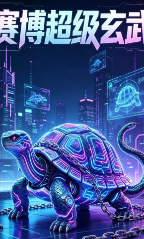 短剧《赛博超级玄武》海报