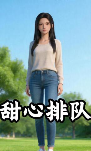 短剧《甜心排队》海报