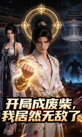 短剧《开局成废柴，我居然无敌了》海报