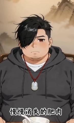 短剧《慢慢消失的肥肉》海报