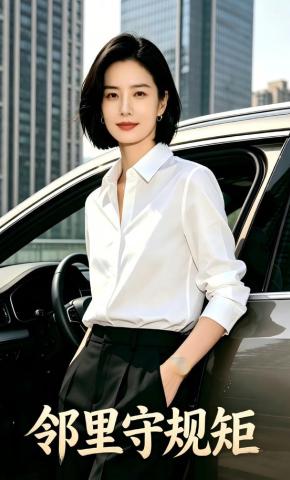 短剧《邻里守规矩》海报